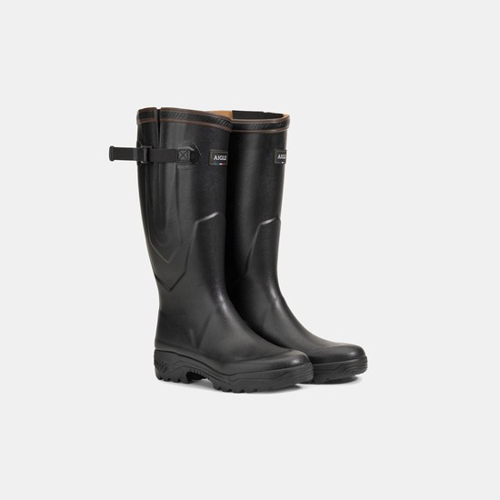 Aigle The First Anti-fatigue Boots Adapted To All Calves Rain Boots Men Black ZA-25930